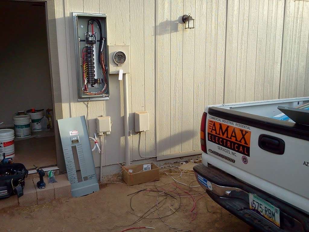 Amax Electrical Services | 12225 W Planada Ln, Sun City, AZ 85373, USA | Phone: (623) 210-2338