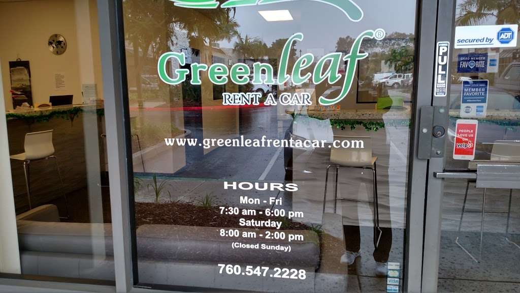 Greenleaf Rent A Car | 5355 Avenida Encinas Ste 107, Carlsbad, CA 92008, USA | Phone: (760) 547-2228