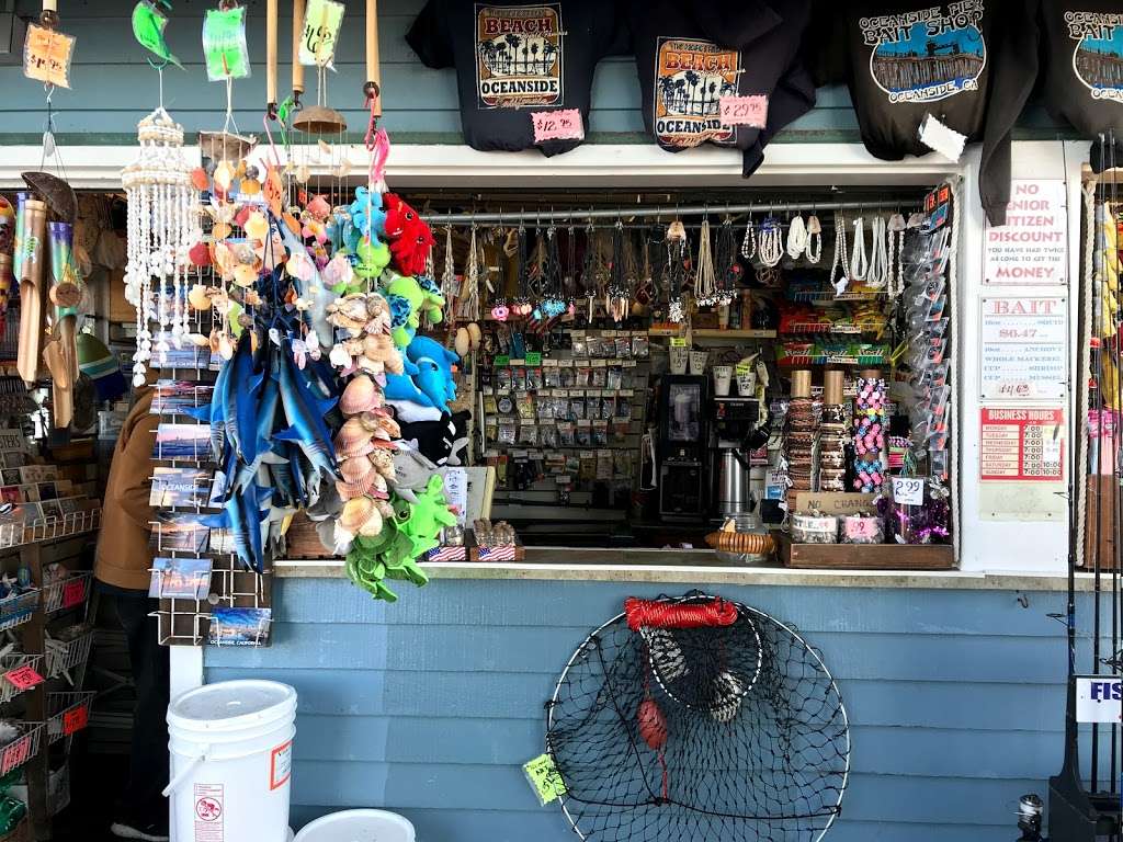 Oceanside Pier Bait Store | 10 Oceanside Pier, Oceanside, CA 92054 | Phone: (760) 722-3936