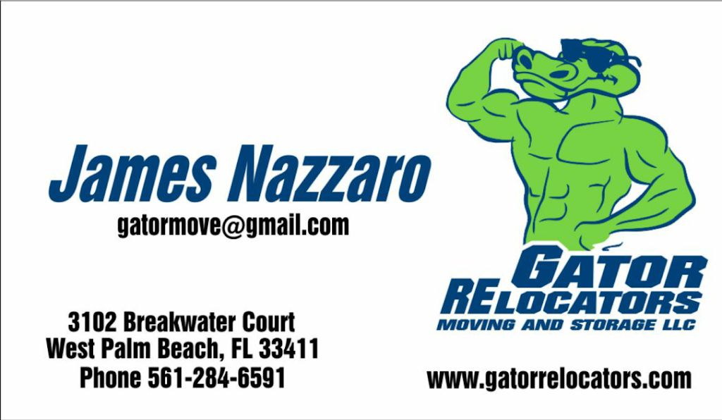 Gator Relocators Moving and Storage LLC | 3102 Breakwater Ct, West Palm Beach, FL 33411, USA | Phone: (561) 847-0114