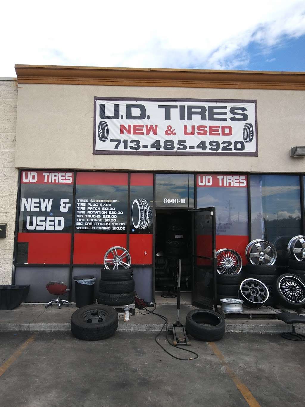 UD Tires | 8600 W Airport Blvd d, Houston, TX 77071, USA | Phone: (713) 485-4920
