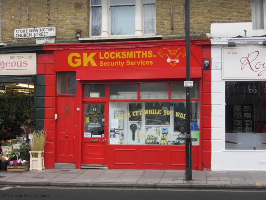 G K Locksmiths Ltd | 50 Stoke Newington Church St, London N16 0NB, United Kingdom | Phone: (020) 725-44617