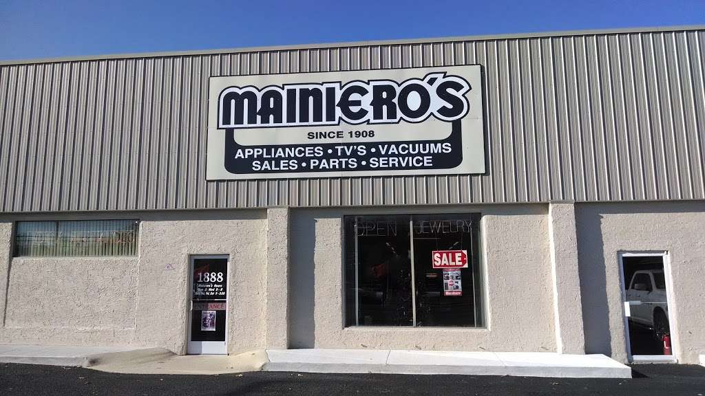 Mainieros Appliances | 1888 S Delsea Dr, Vineland, NJ 08360, USA | Phone: (856) 692-7900