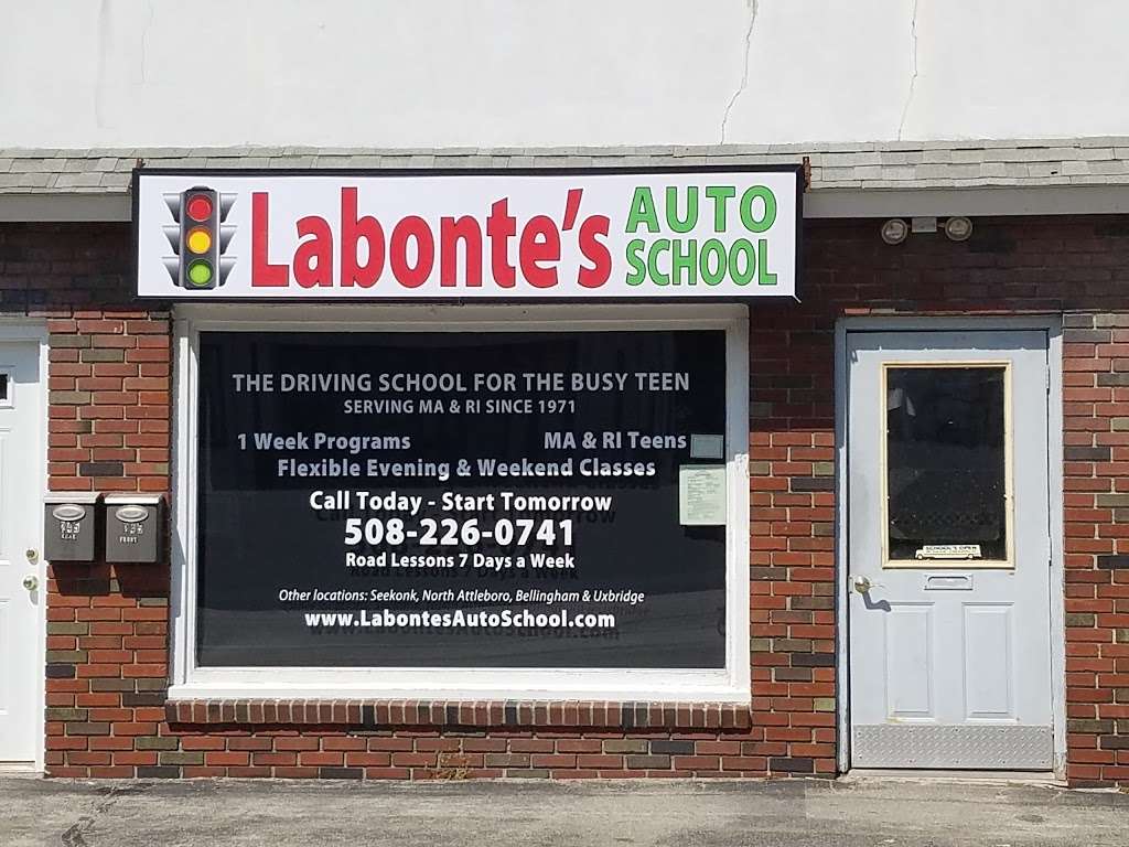 Labontes Auto School | 245 S Main St, Attleboro, MA 02703, USA | Phone: (508) 226-0741