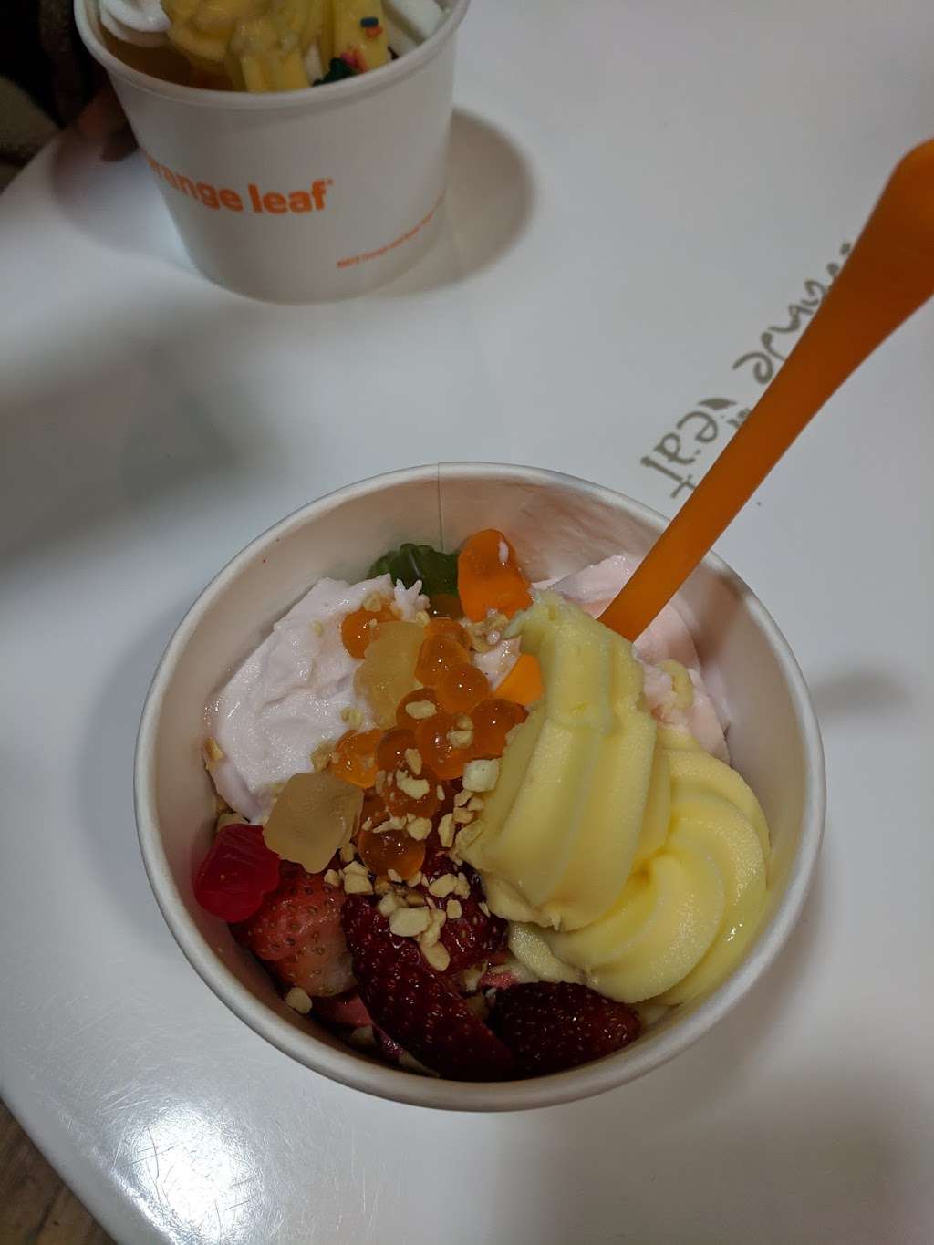 Orange Leaf Frozen Yogurt | 22756 Westheimer Pkwy, Katy, TX 77450, USA | Phone: (832) 437-5931