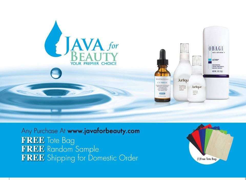 Java for Beauty Skincare Store | 5911 Schaefer Ave, Chino, CA 91710 | Phone: (800) 686-8068