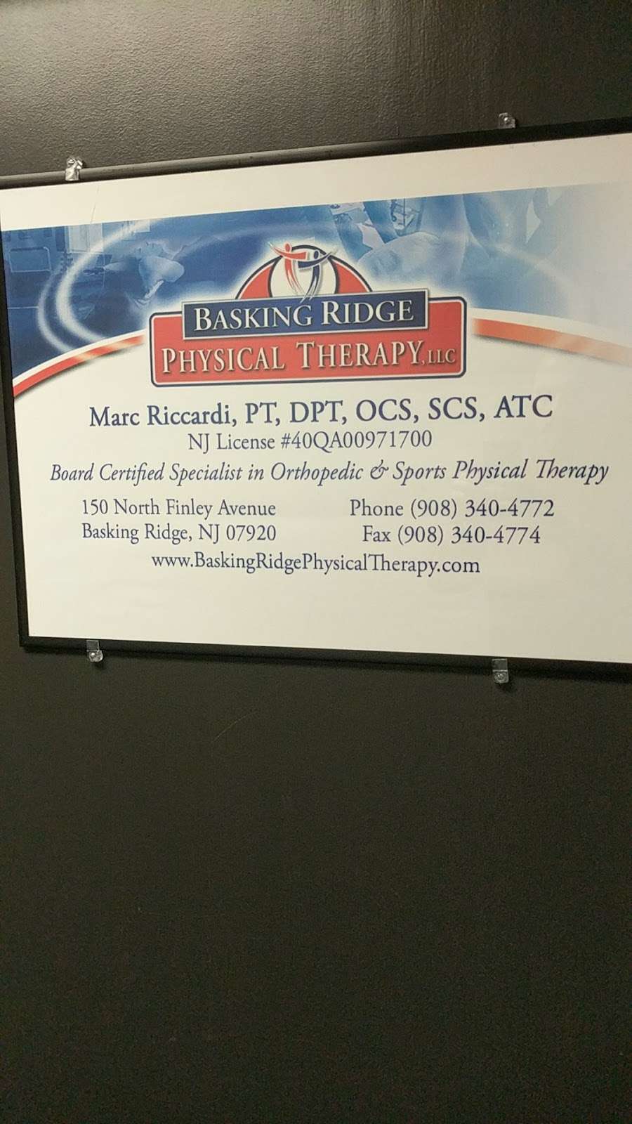 Basking Ridge Physical Therapy, LLC | 2, 150 N Finley Ave, Basking Ridge, NJ 07920 | Phone: (908) 340-4772