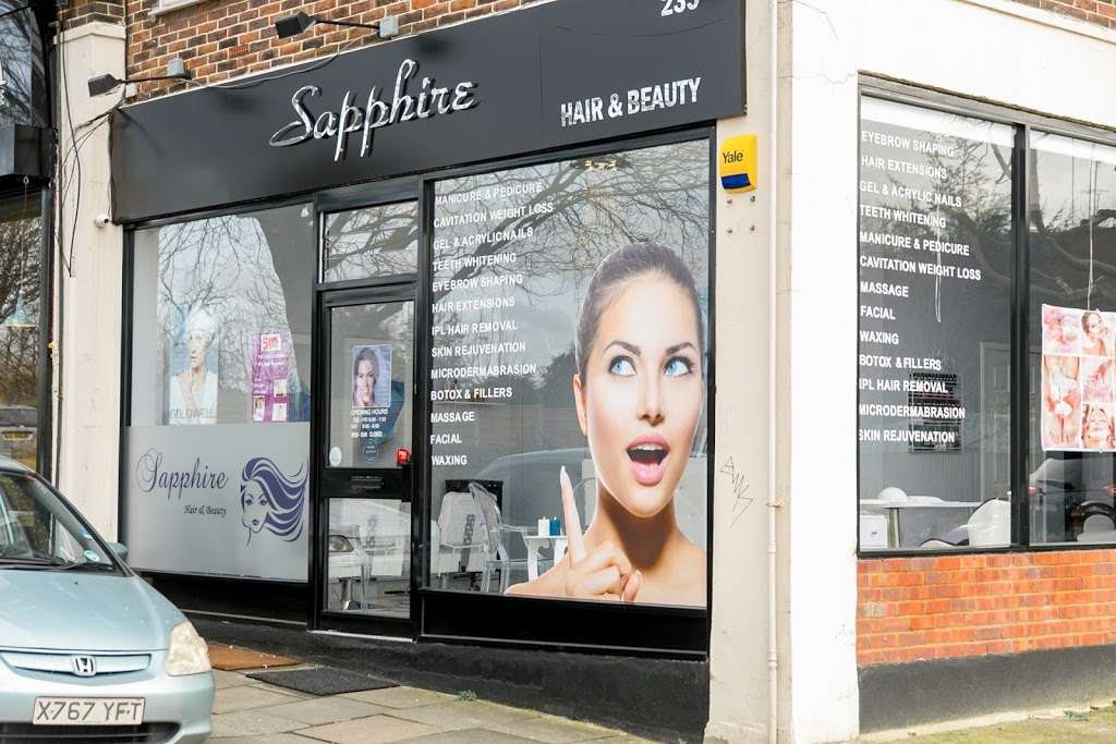 Sapphire Hair & Beauty Ltd | 235 Nether St, London N3 1NT, UK | Phone: 020 3689 8642