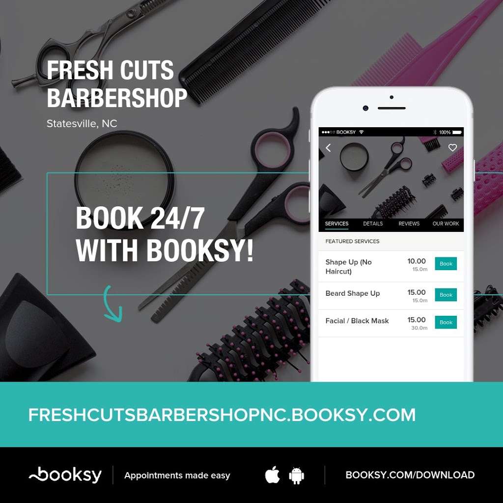Fresh Cuts Barbershop | 320 Monroe St, Statesville, NC 28625, USA | Phone: (704) 498-6609