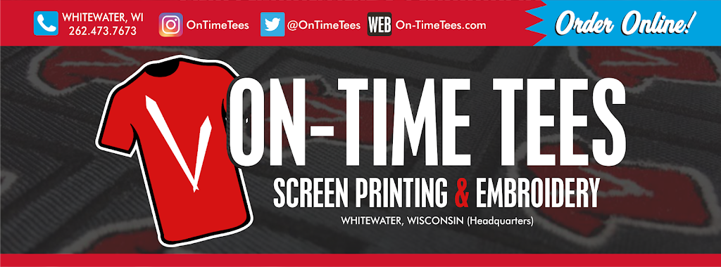 OnTime Promo & Apparel | 218 Elkhorn Rd, Whitewater, WI 53190, USA | Phone: (262) 473-7673