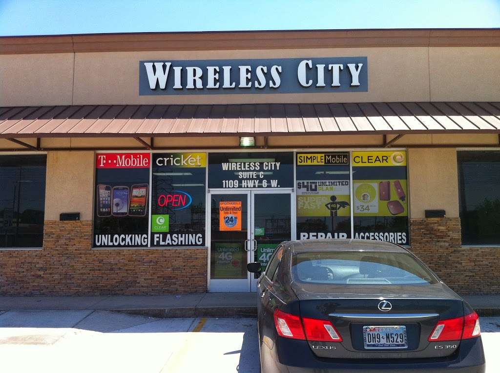 Wireless City | 1109 Hwy 6, Alvin, TX 77511, USA | Phone: (832) 561-2042