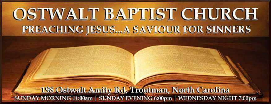Ostwalt Baptist Church | 198 Ostwalt Amity Rd, Troutman, NC 28166, USA