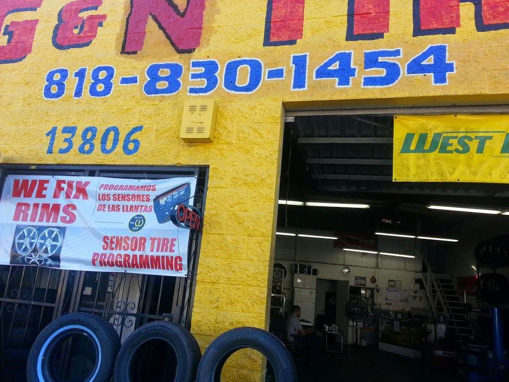 G & N Tires | 13806 Chase St, Arleta, CA 91331, USA | Phone: (818) 830-1454