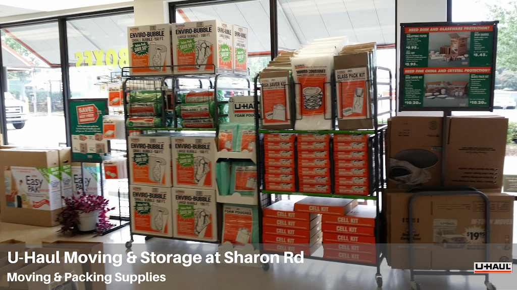 U-Haul Moving & Storage at Sharon Rd | 1400 Sharon Rd W, Charlotte, NC 28210, USA | Phone: (704) 358-0010