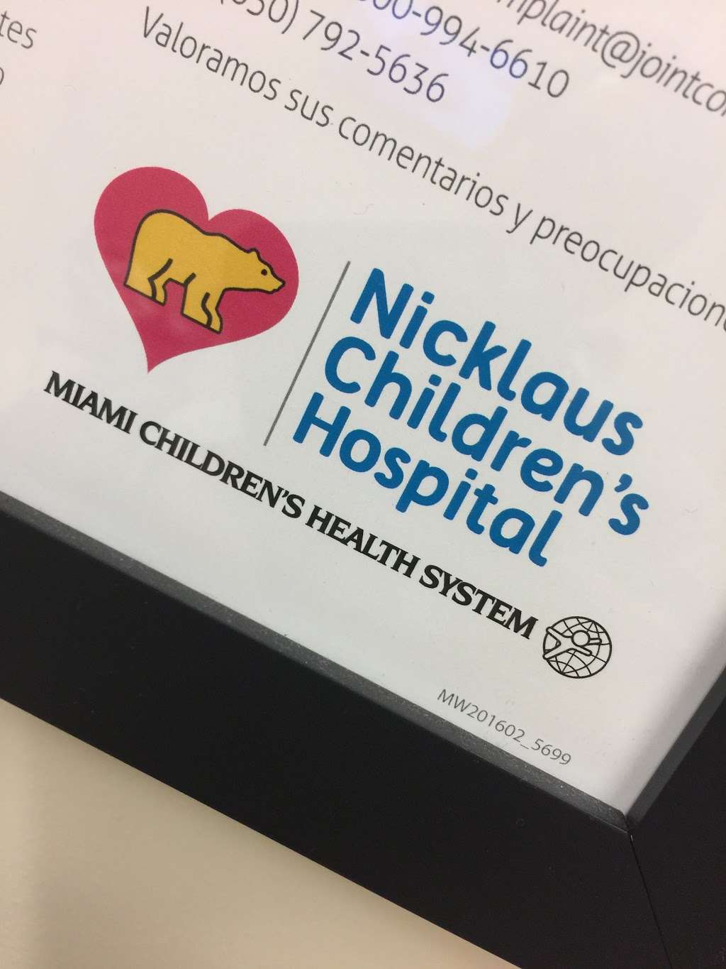 Nicklaus Childrens Miami Lakes Outpatient Center | 15025 NW 77th Ave, Miami Lakes, FL 33014, USA | Phone: (786) 313-7800