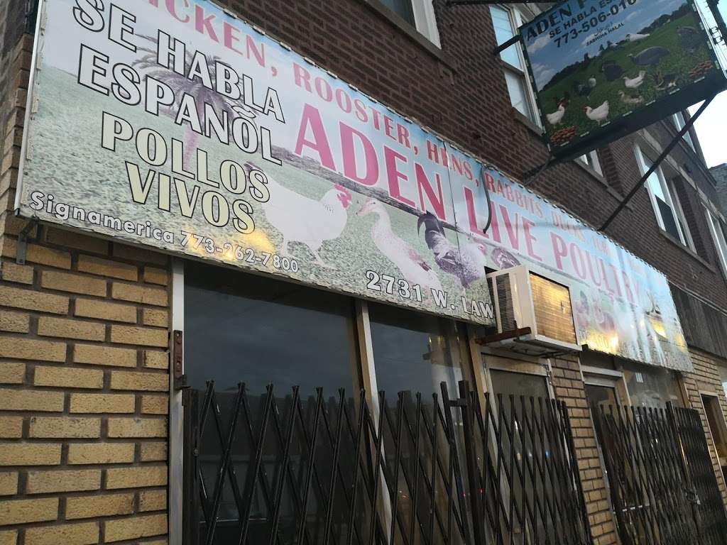 Aden Live Poultry | 2731 W Lawrence Ave # 1, Chicago, IL 60625, USA | Phone: (773) 506-0169