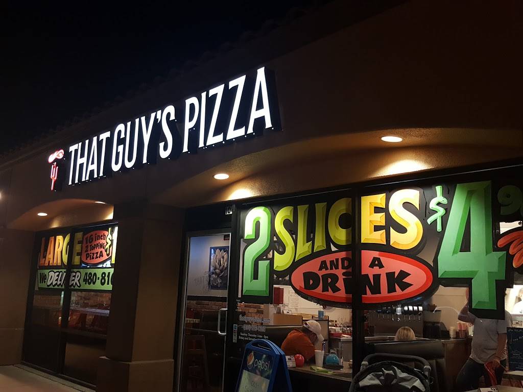 That Guys Pizza | 16948 E Shea Blvd, Fountain Hills, AZ 85268, USA | Phone: (480) 816-1356