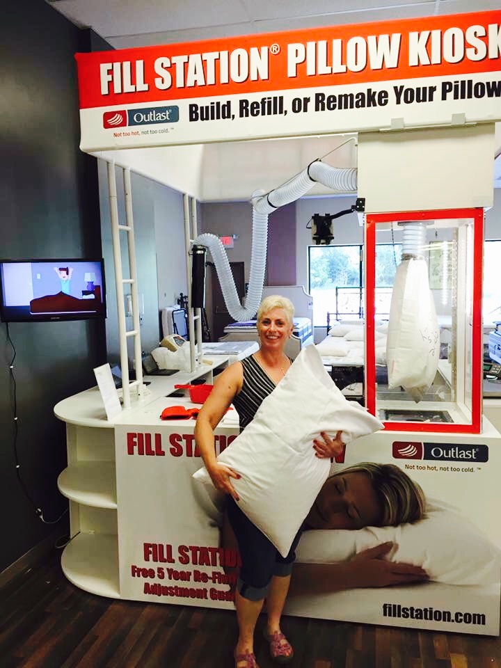 Fill Station Pillow Kiosk - Heavenly Sleep Shoppe | 1133 W Pipeline Rd, Hurst, TX 76053, USA | Phone: (844) 478-2846