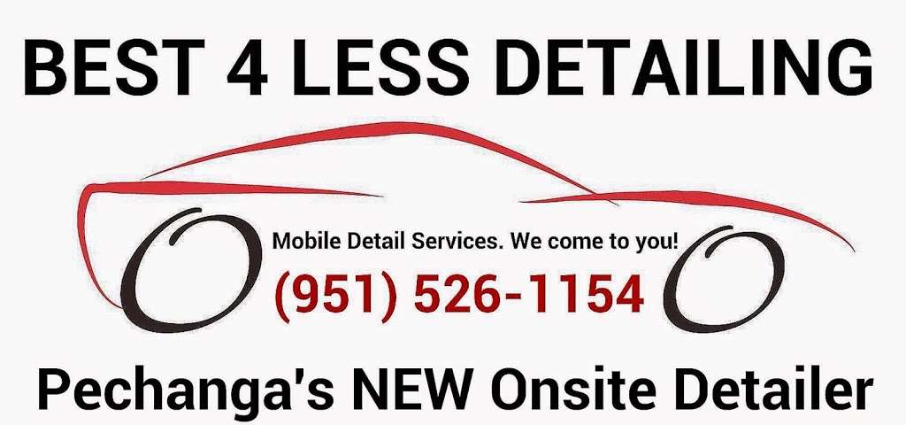 Best 4 Less Detailing | 45000 Pechanga Pkwy, Temecula, CA 92592, USA | Phone: (951) 526-1154