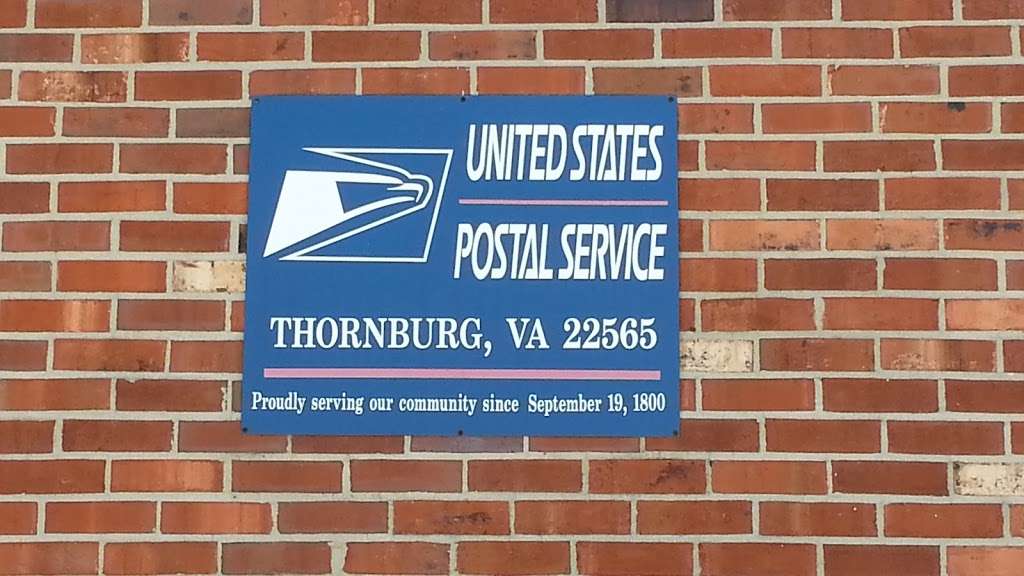 United States Postal Service | 5314 Mudd Tavern Rd, Thornburg, VA 22565, USA | Phone: (800) 275-8777