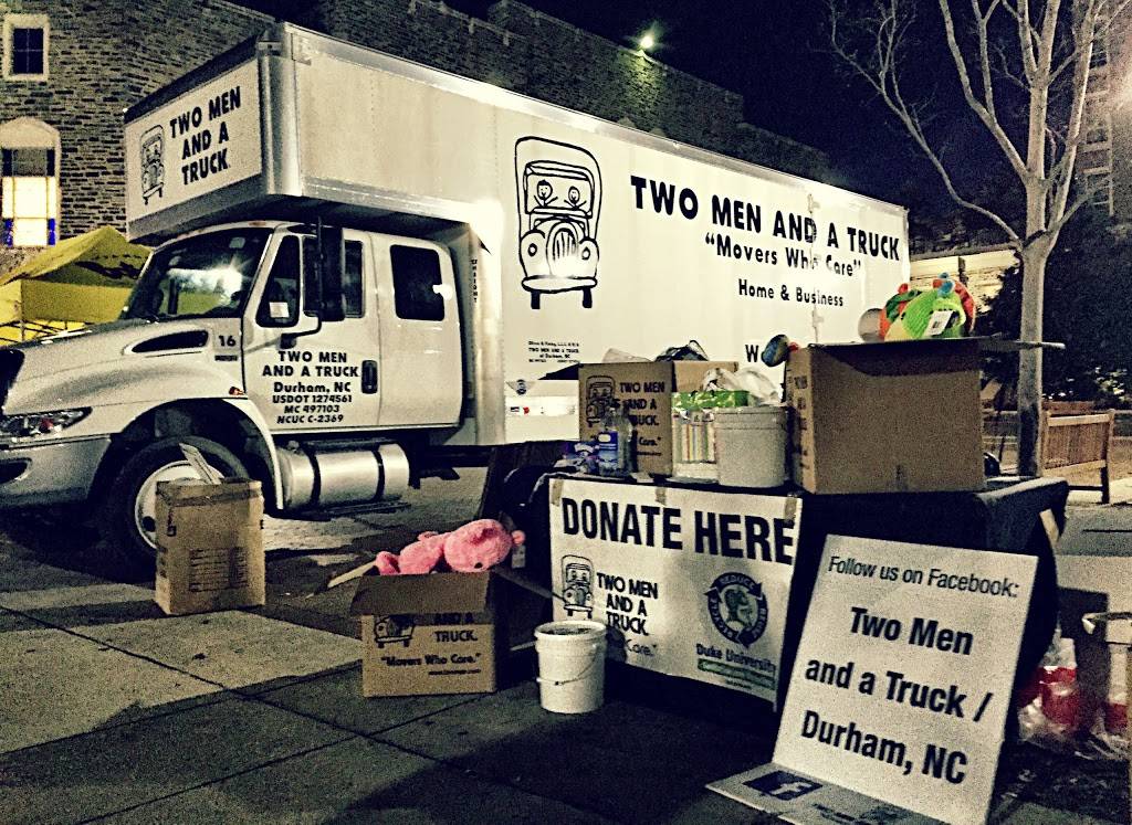 Two Men and a Truck | 1816 S Briggs Ave, Durham, NC 27703, USA | Phone: (919) 261-7509