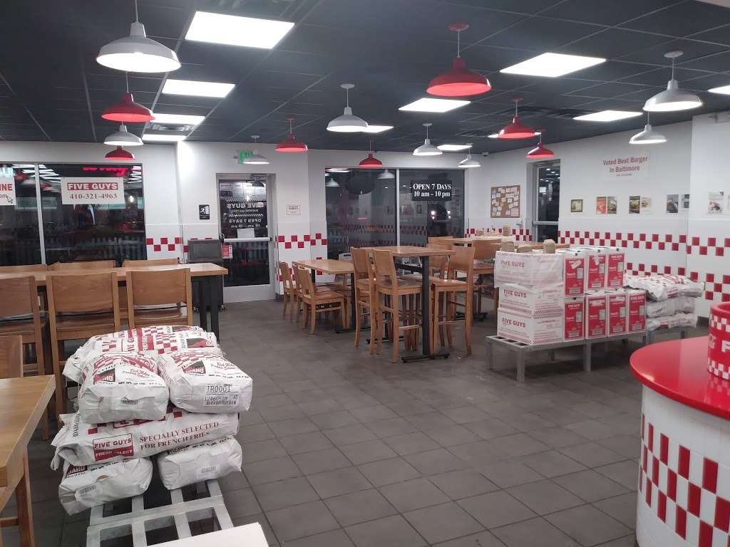 Five Guys | 936 York Rd, Towson, MD 21204, USA | Phone: (410) 321-4963