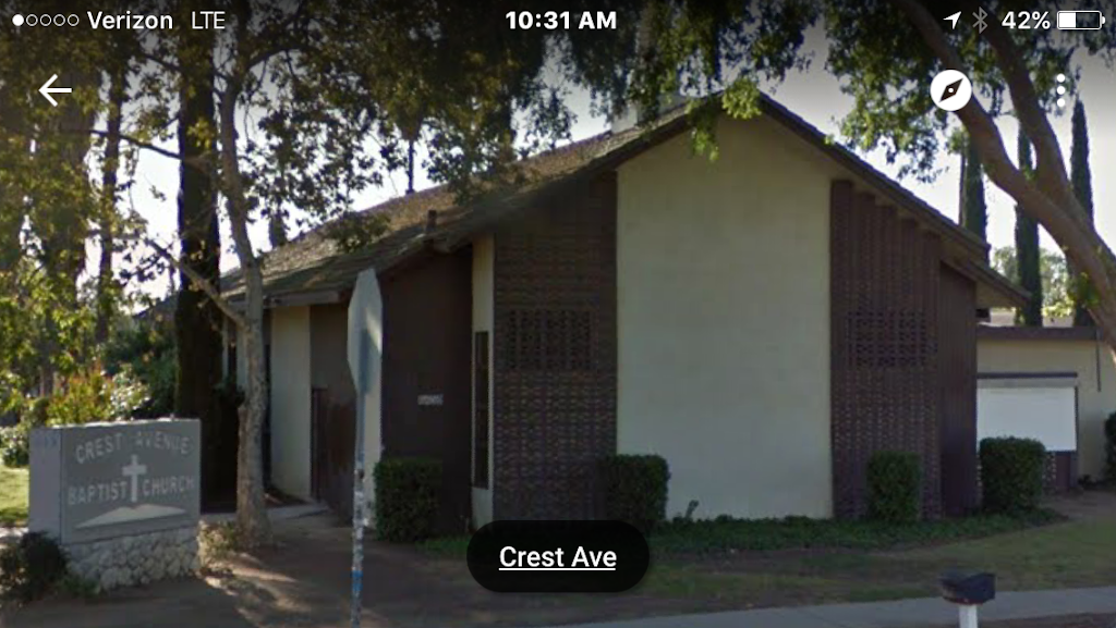 Crest Avenue Baptist Church | 6450 Crest Ave, Riverside, CA 92503, USA | Phone: (951) 351-1156