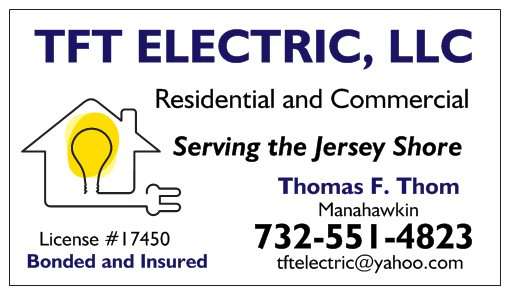 TFT ELECTRIC, LLC | 1066 Sailor Dr, Manahawkin, NJ 08050, USA | Phone: (609) 978-2919