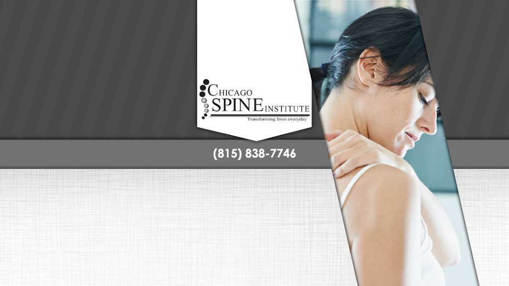 Chicago Spine Institute | 16622 W 159th St #500, Lockport, IL 60441 | Phone: (815) 838-7746