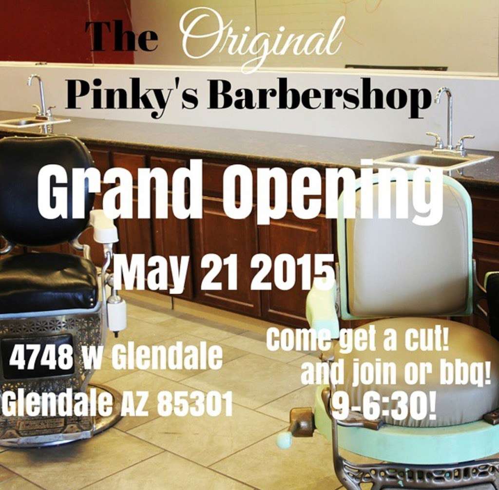 The Original Pinkys Barbershop | 4748 W Glendale Ave, Glendale, AZ 85301, USA | Phone: (623) 435-3553