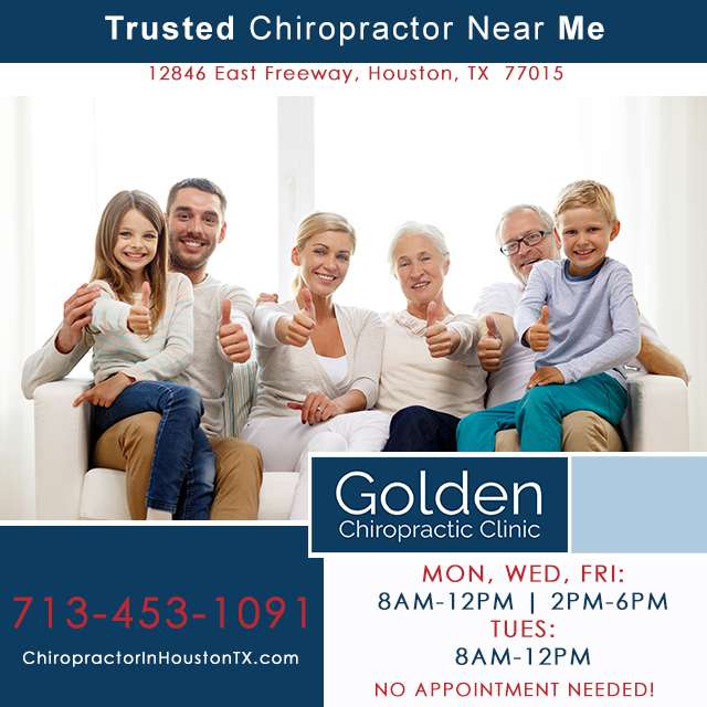 Golden Chiropractic Clinic | 12846 East Fwy, Houston, TX 77015, USA | Phone: (713) 453-1091