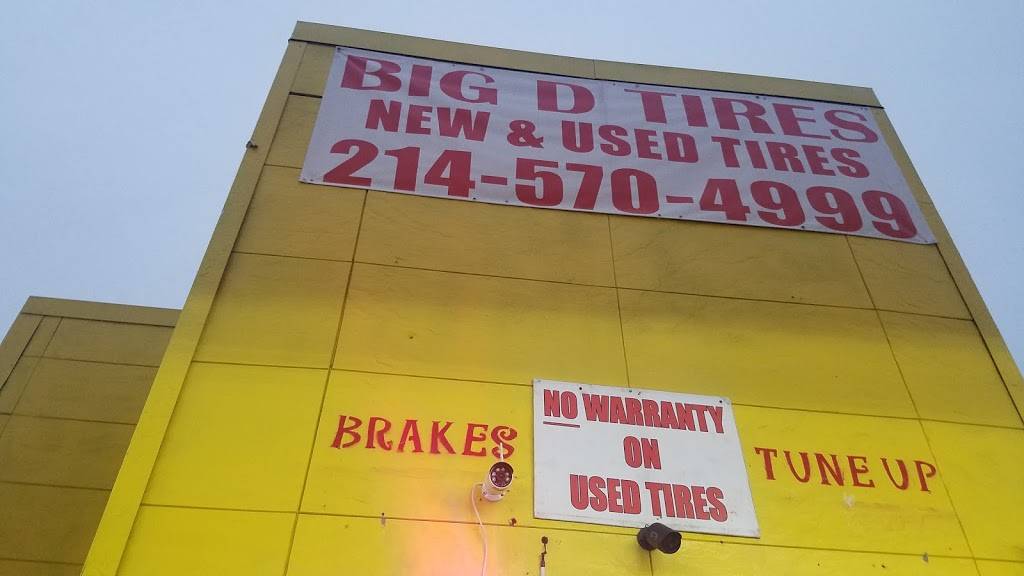 Big D Tires and mechanic | 9119 Forest Ln, Dallas, TX 75243, USA | Phone: (214) 570-4999