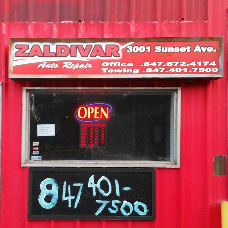 ZALDIVAR AUTO REPAIR | 3001 Sunset Ave, Waukegan, IL 60087, USA | Phone: (847) 672-4174