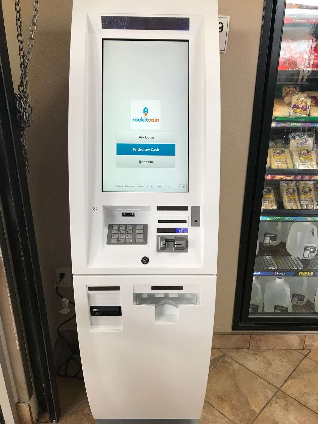 RockItCoin Bitcoin ATM | 11800 Burlington Rd, Kenosha, WI 53144, USA | Phone: (888) 702-4826
