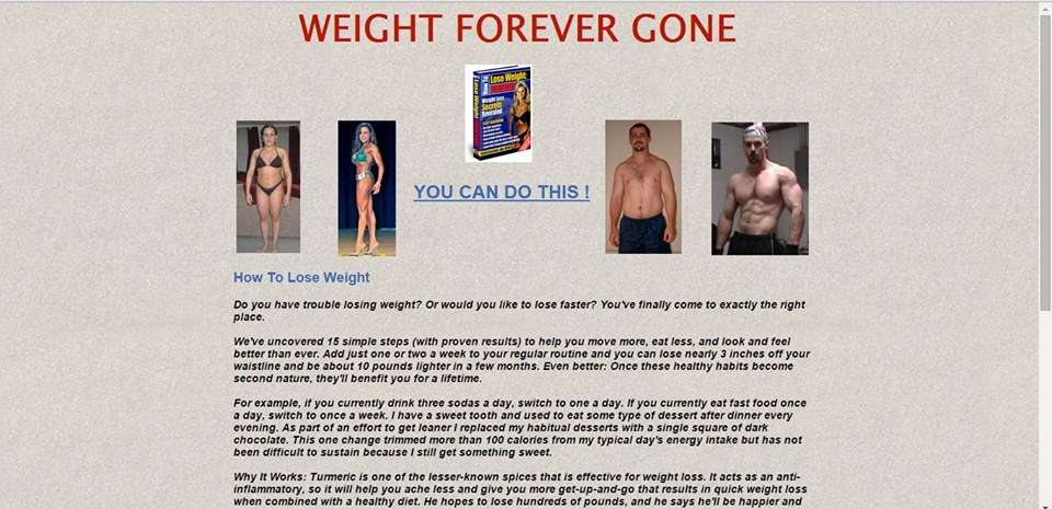 Weight Forever Gone | 244 Concho Dr, Henderson, NV 89015, USA | Phone: (702) 478-5630