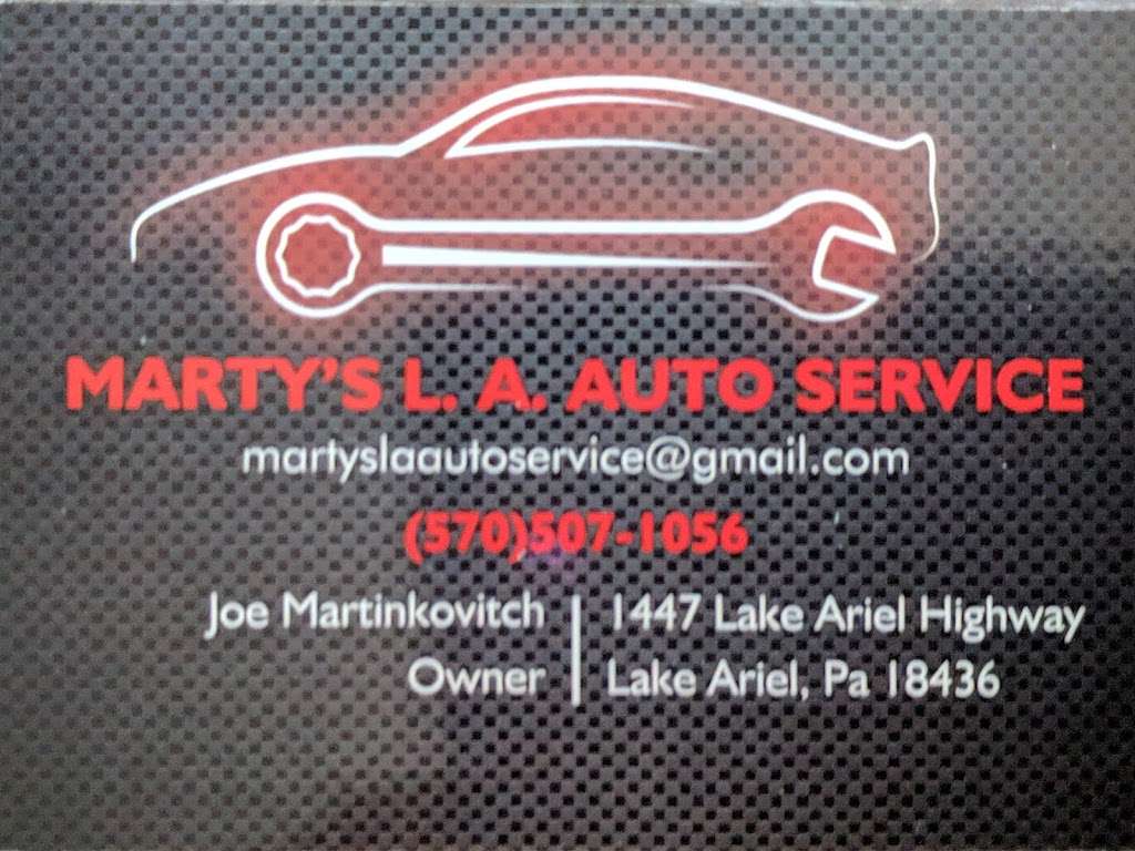 Martys L.A. Auto Service | 1447 Lake Ariel Hwy, Lake Ariel, PA 18436, USA | Phone: (570) 507-1056