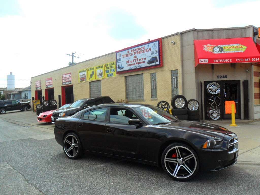 A Gomez Tires & Wheels Inc #2 | 5245 W Grand Ave, Chicago, IL 60639, USA | Phone: (773) 887-5024