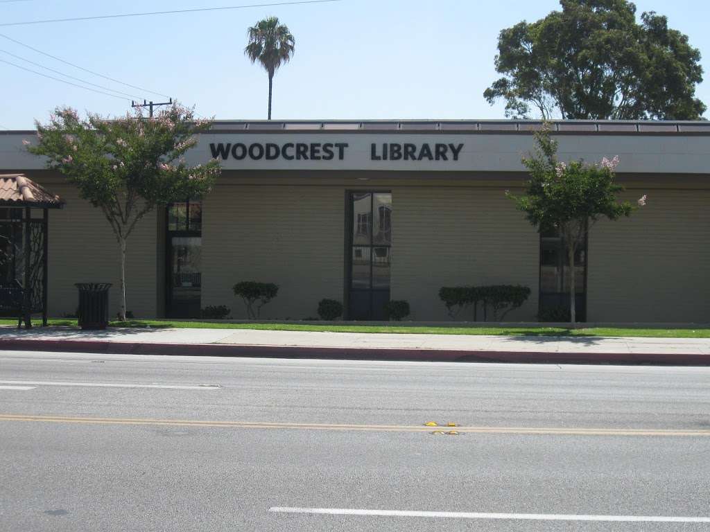 Woodcrest Library | 1340 W 106th St, Los Angeles, CA 90044 | Phone: (323) 757-9373