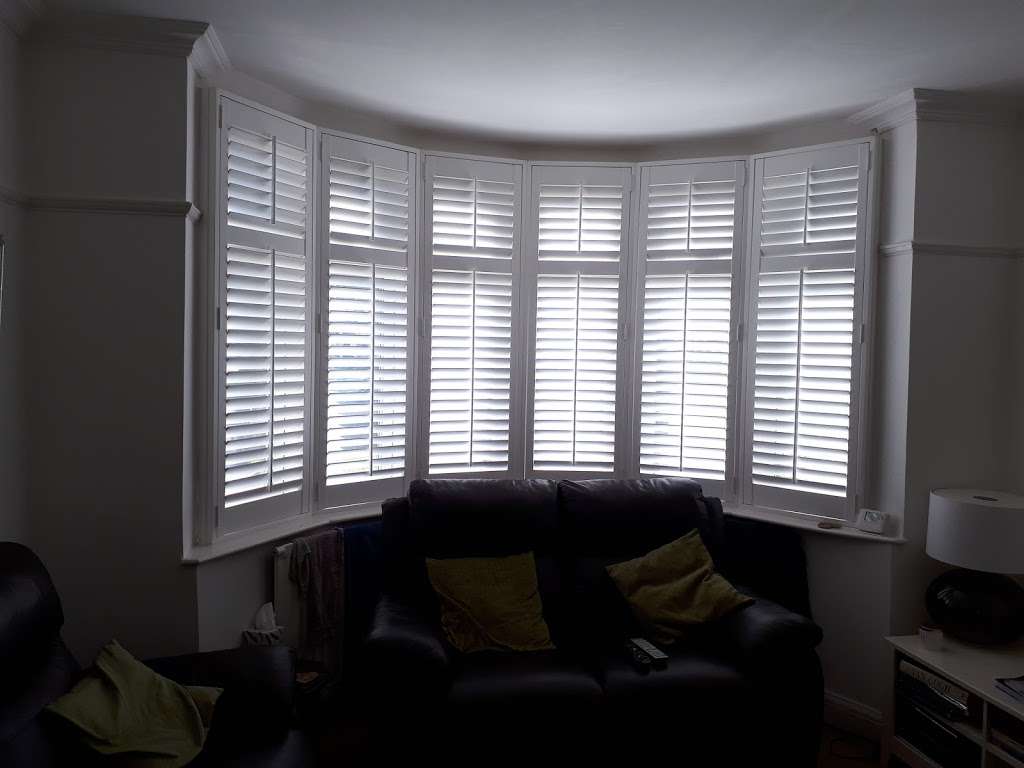 Hard Wood Plantation Shutters by Linden Paul | Hortons Way, Westerham TN16 1BT, UK | Phone: 0800 917 6544