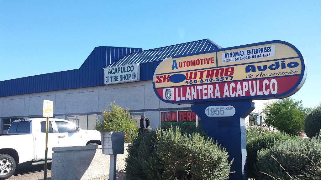 Acapulco Tire Shop | 1955 N Center St, Mesa, AZ 85201, USA | Phone: (480) 610-0594