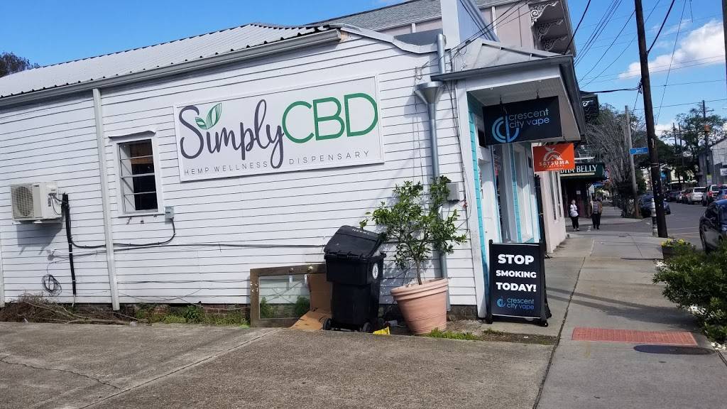 Simply CBD: Hemp Wellness Dispensary | 4507 Magazine St suite a, New Orleans, LA 70115, USA | Phone: (504) 814-3175