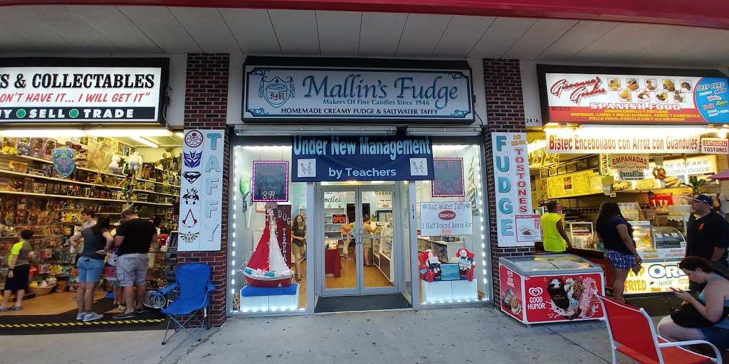 Mallins Candies | 2418 Boardwalk, North Wildwood, NJ 08260 | Phone: (609) 522-7502