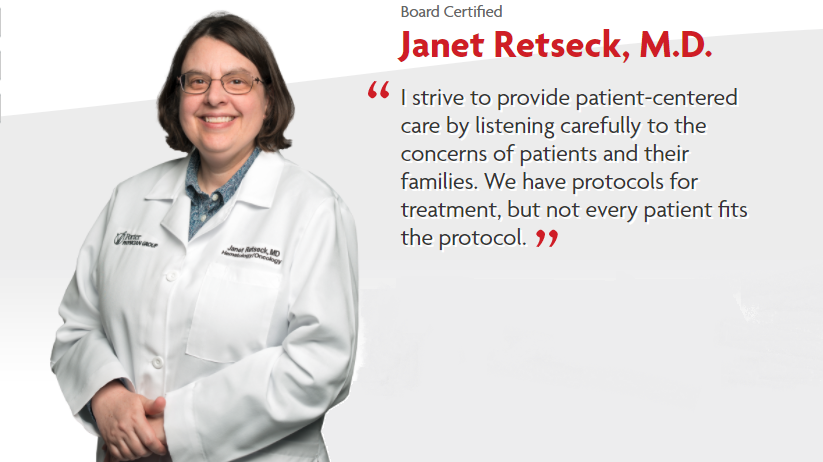 Janet Retseck, MD | 85 East U.S. Highway 6 Suite 200, Valparaiso, IN 46383, USA | Phone: (219) 983-6260