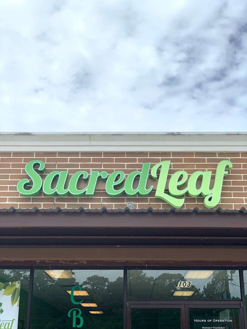 Sacred Leaf Conroe | 12621 TX-105 #103, Conroe, TX 77304, USA | Phone: (936) 256-2056