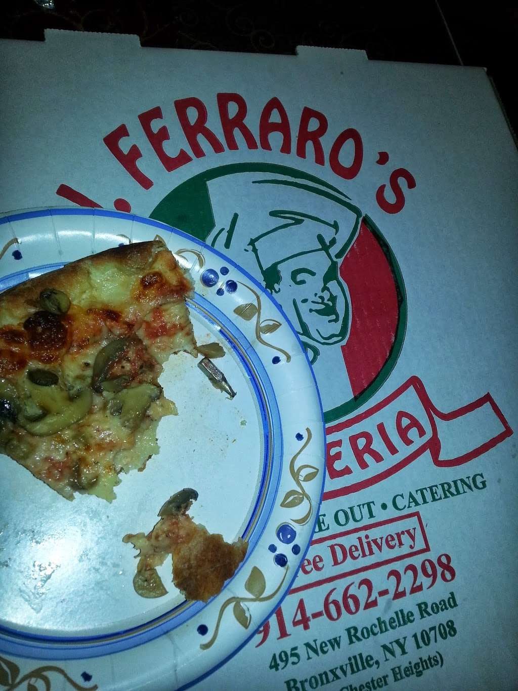 J Ferraros Pizzeria | 495 New Rochelle Rd, Bronxville, NY 10708, USA | Phone: (914) 662-2298