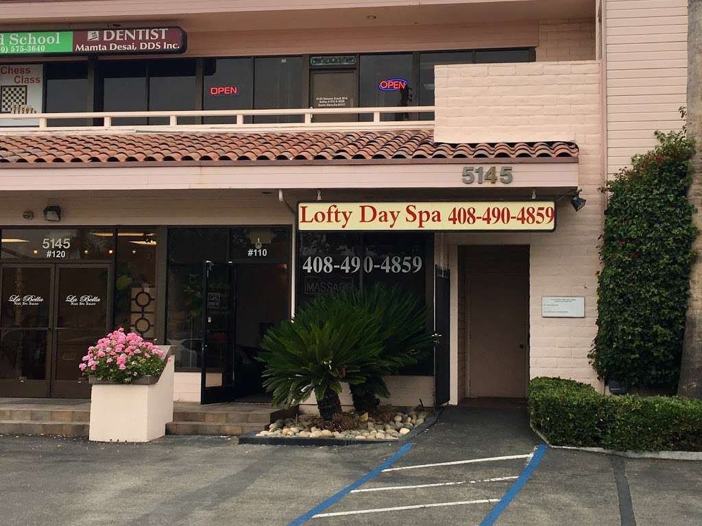 Lofty Day Spa | 5145 Stevens Creek Blvd, Santa Clara, CA 95051, USA | Phone: (408) 490-4859