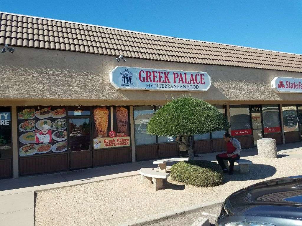 Greek Palace Mediterranean | 4356 W Thunderbird Rd, Glendale, AZ 85306, USA | Phone: (602) 595-1522