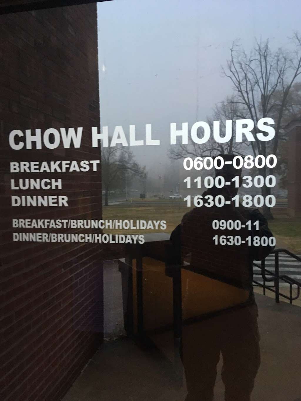 Bruce Mess Hall | 2011 Zeilin Rd, Bldg 2000, MCB Quantico, Quantico, VA 22134 | Phone: (703) 640-0965