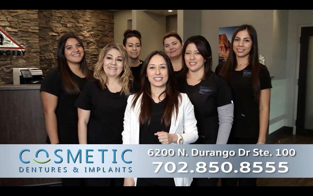 Cosmetic Dentures & Implants | 6200 N Durango Dr Suite 100, Las Vegas, NV 89149, USA | Phone: (702) 850-8555