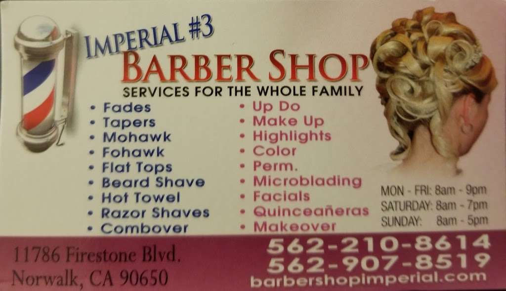 Barbers By Design #1 | 11786 Firestone Blvd, Norwalk, CA 90650, USA | Phone: (562) 907-8519